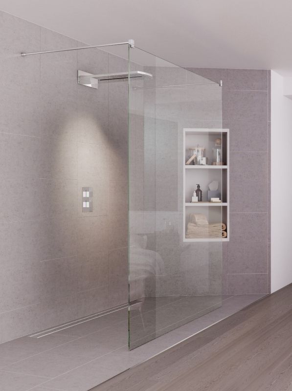 Freestanding Glass Frameless Panel Freestanding Glass Frameless Panel