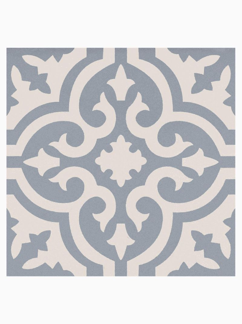 Mozzafiato Pitigliano 20x20cm | Blue Patterned Porcelain Tile