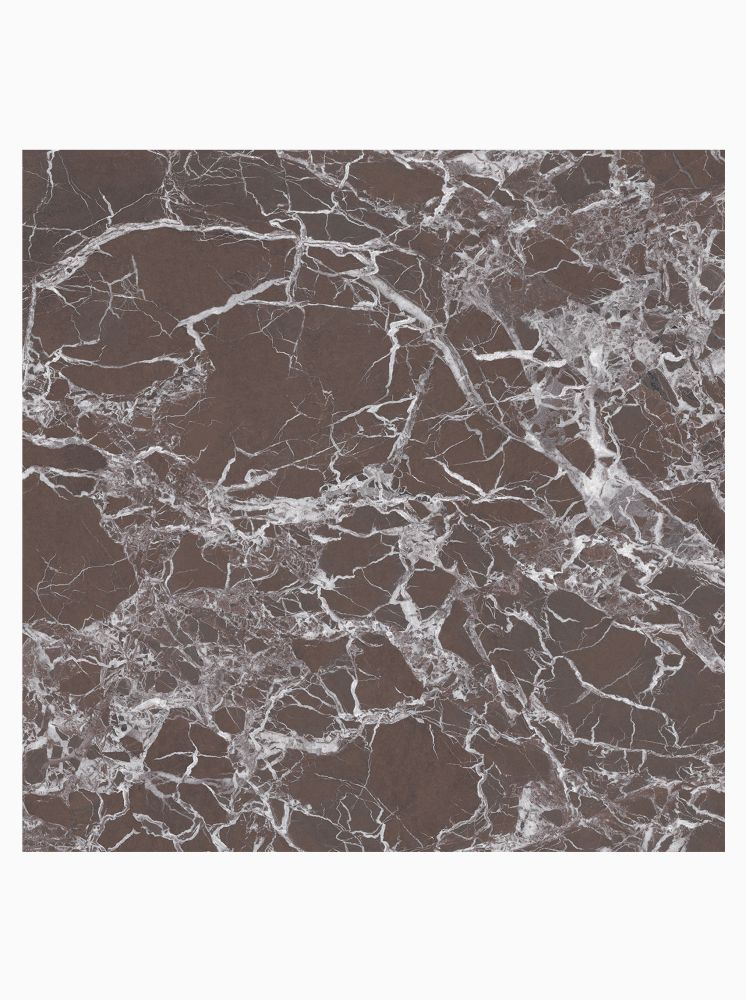Traviata Alfredo 60x60cm | Burgundy Marble Effect Porcelain Tile