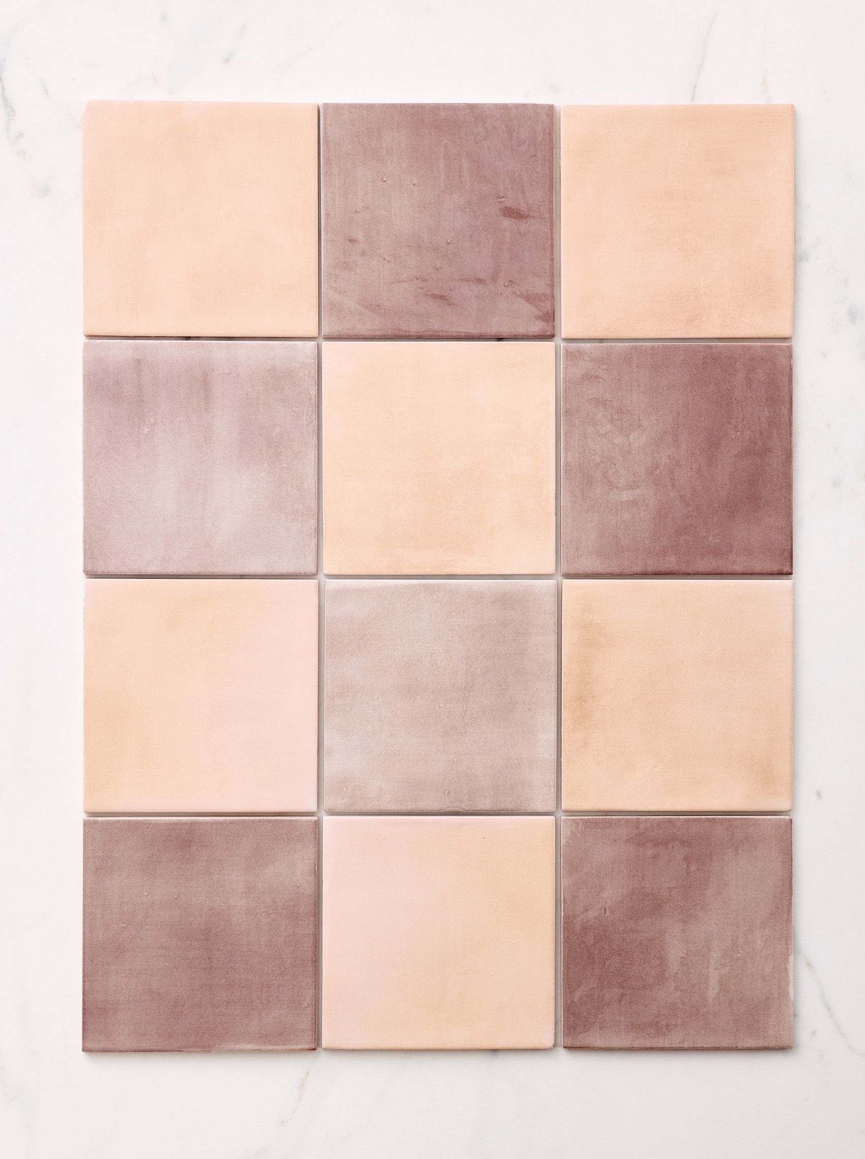 Bungalow 22 Pink Palace Square | Pink Glazed Square Wall Tile