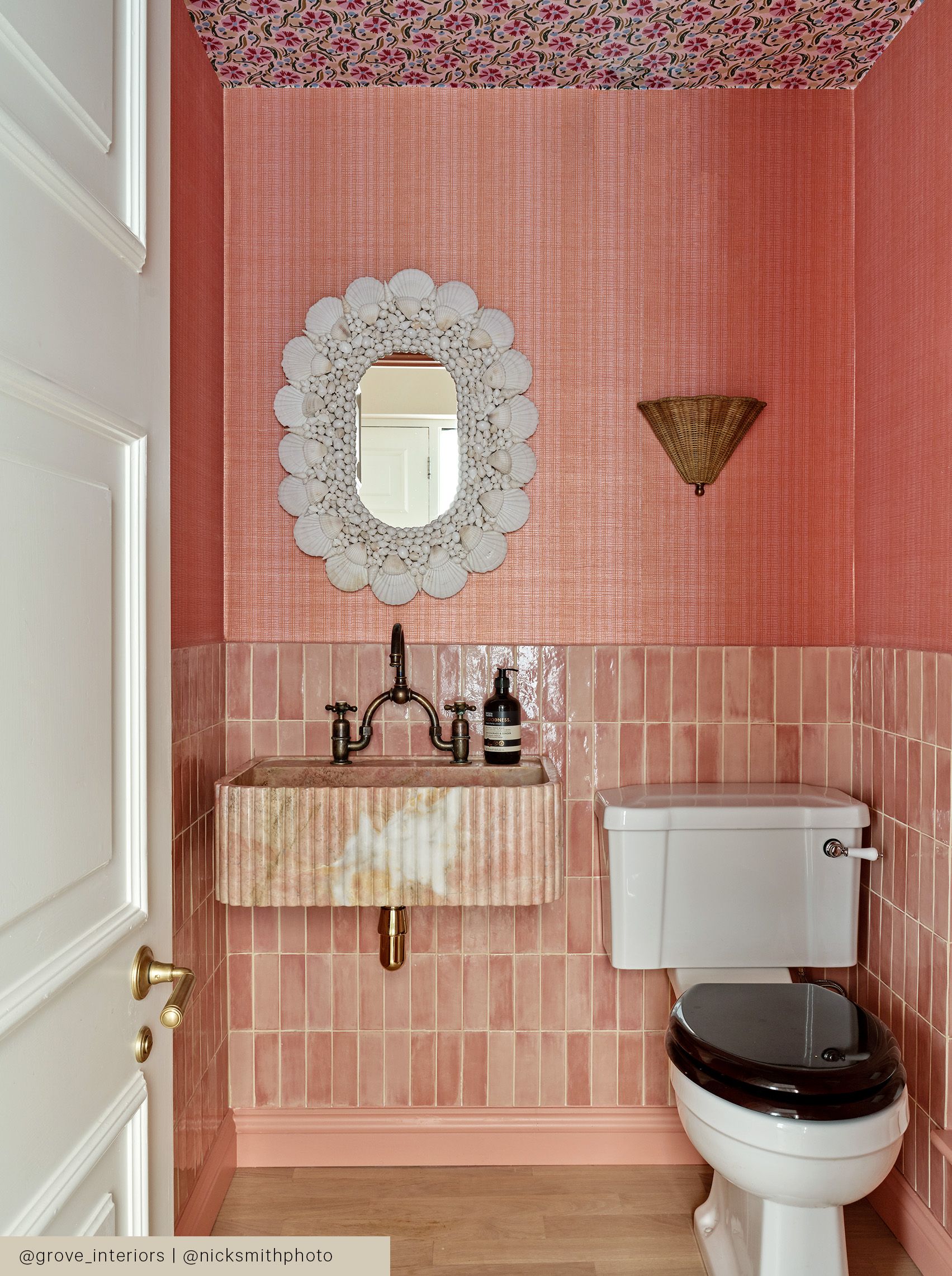 Fellini Rosa Gloss 5.2x16cm | Pink Zellige Style Wall Tile