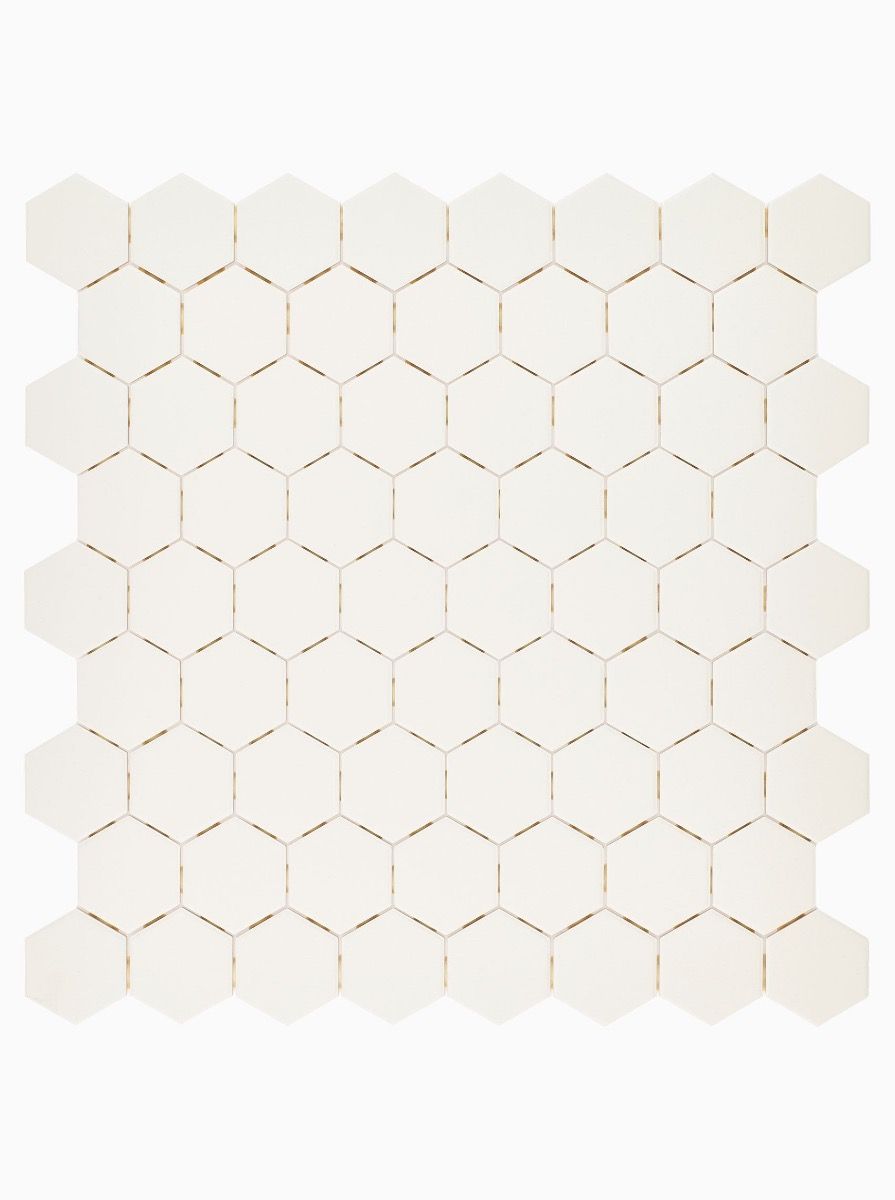 Renzo Hex Kansai Mosaic | Porcelain Hexagon Mosaic Tile
