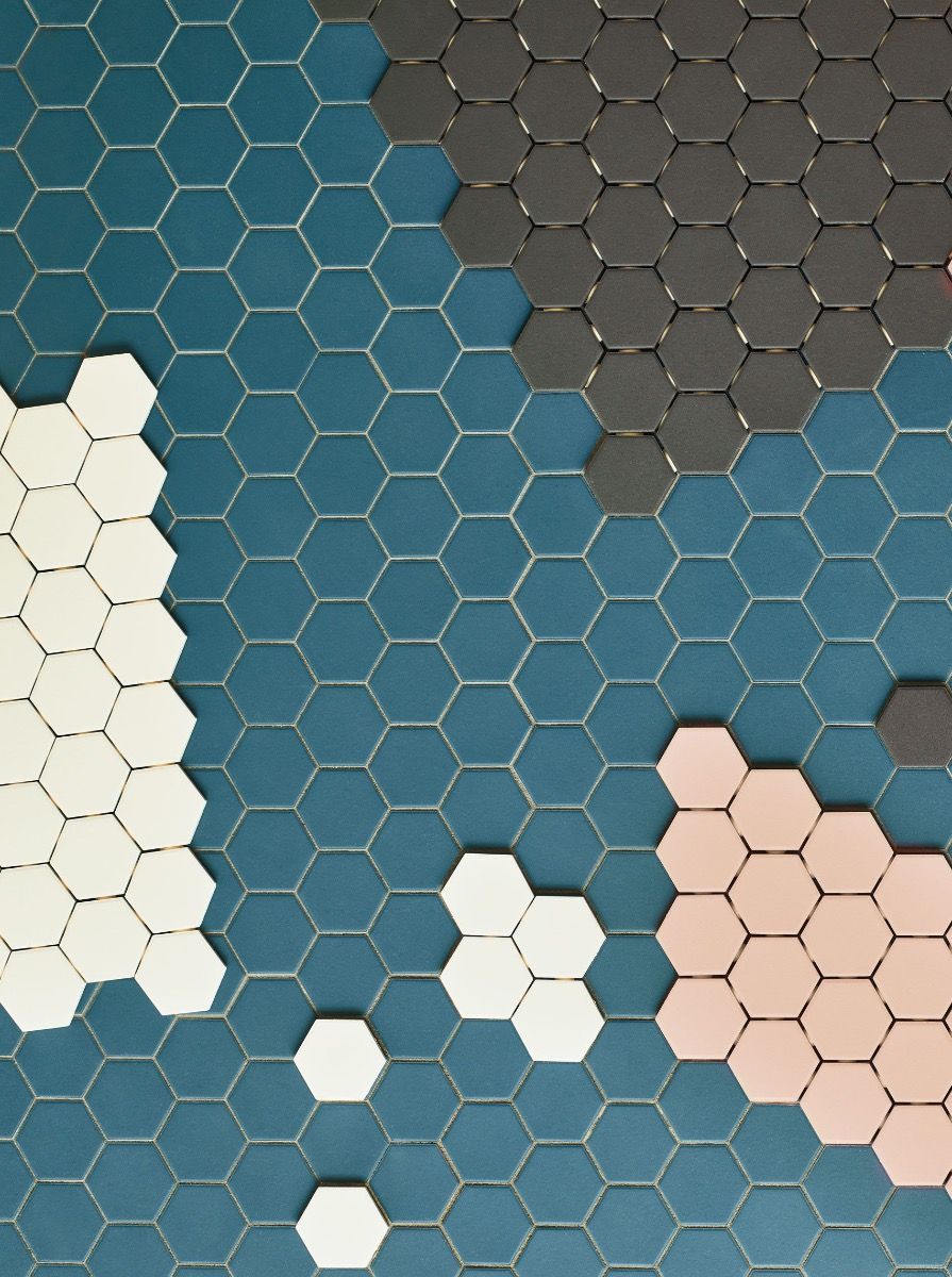 Renzo Hex Kansai Mosaic | Porcelain Hexagon Mosaic Tile