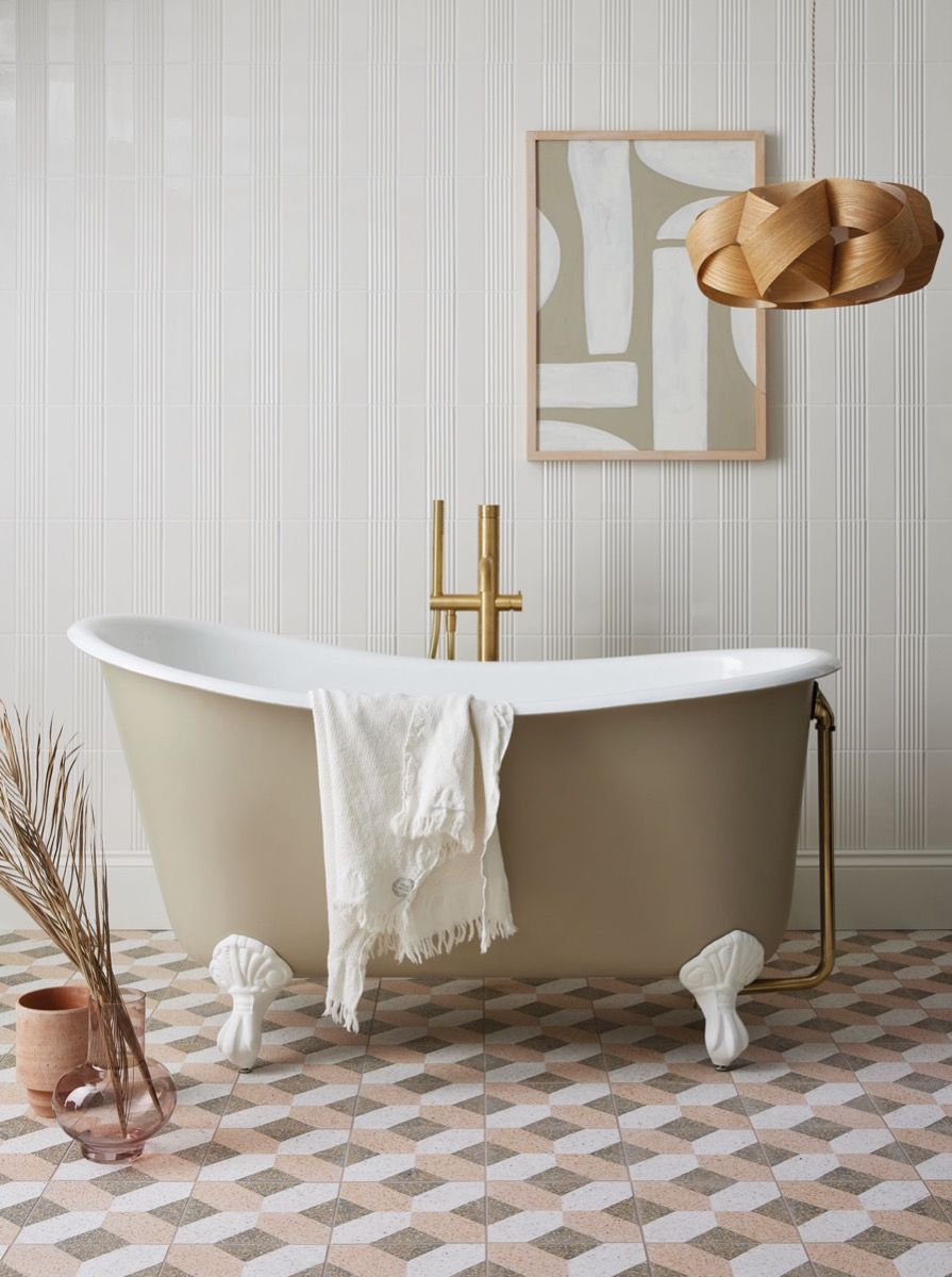 Corrugation White Ripple | Glazed Fluted Wall Tile