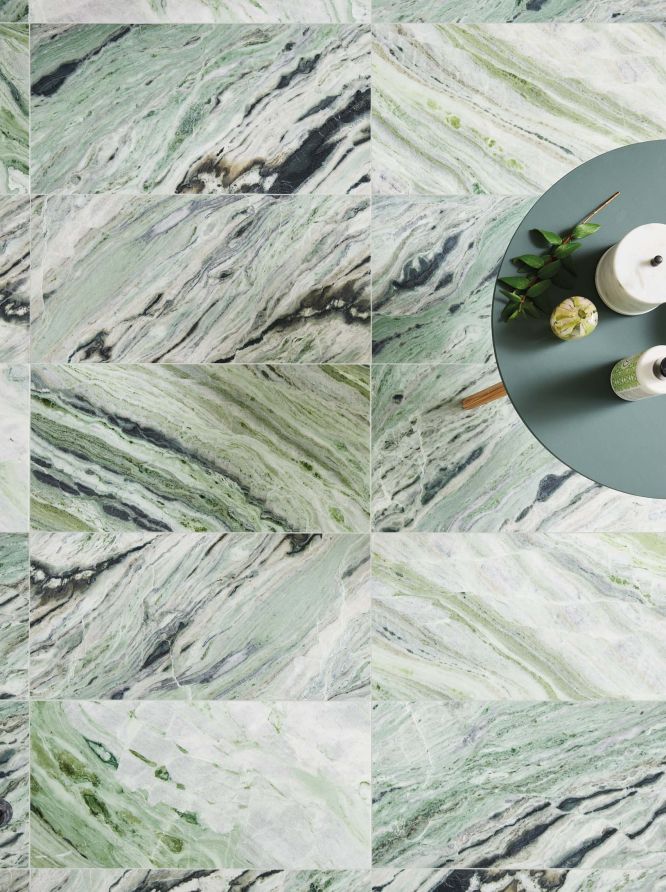 Summer Haven | Stunning Green Marble Wall & Floor Tiles | Free Delivery
