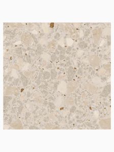 Chunk Sand Big Chip 80x80 Terrazzo effect Porcelain Floor and Wall Tile