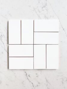 Idillio White Gloss 6.2x12.5 - White Glazed Wall Tile