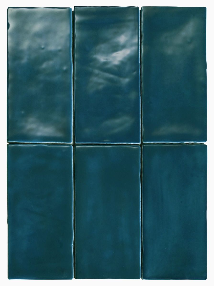 Bisentina Brick Grove 6.5x13cm | Green Glazed Metro Wall Tile