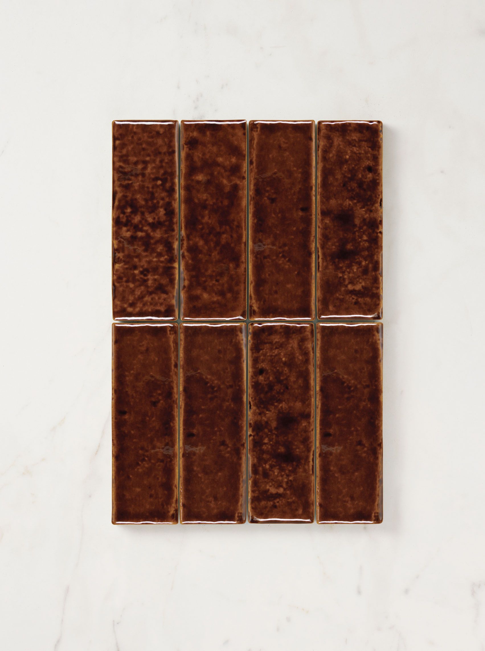 Monterey Toffee 5x15 | Orange Glazed Metro Wall Tile