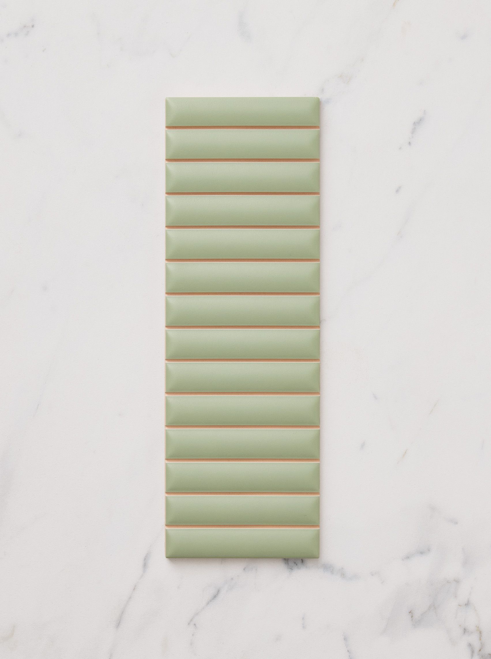 Tutti Flutti Cherry Matt | Burgundy Glazed Fluted Wall Tile