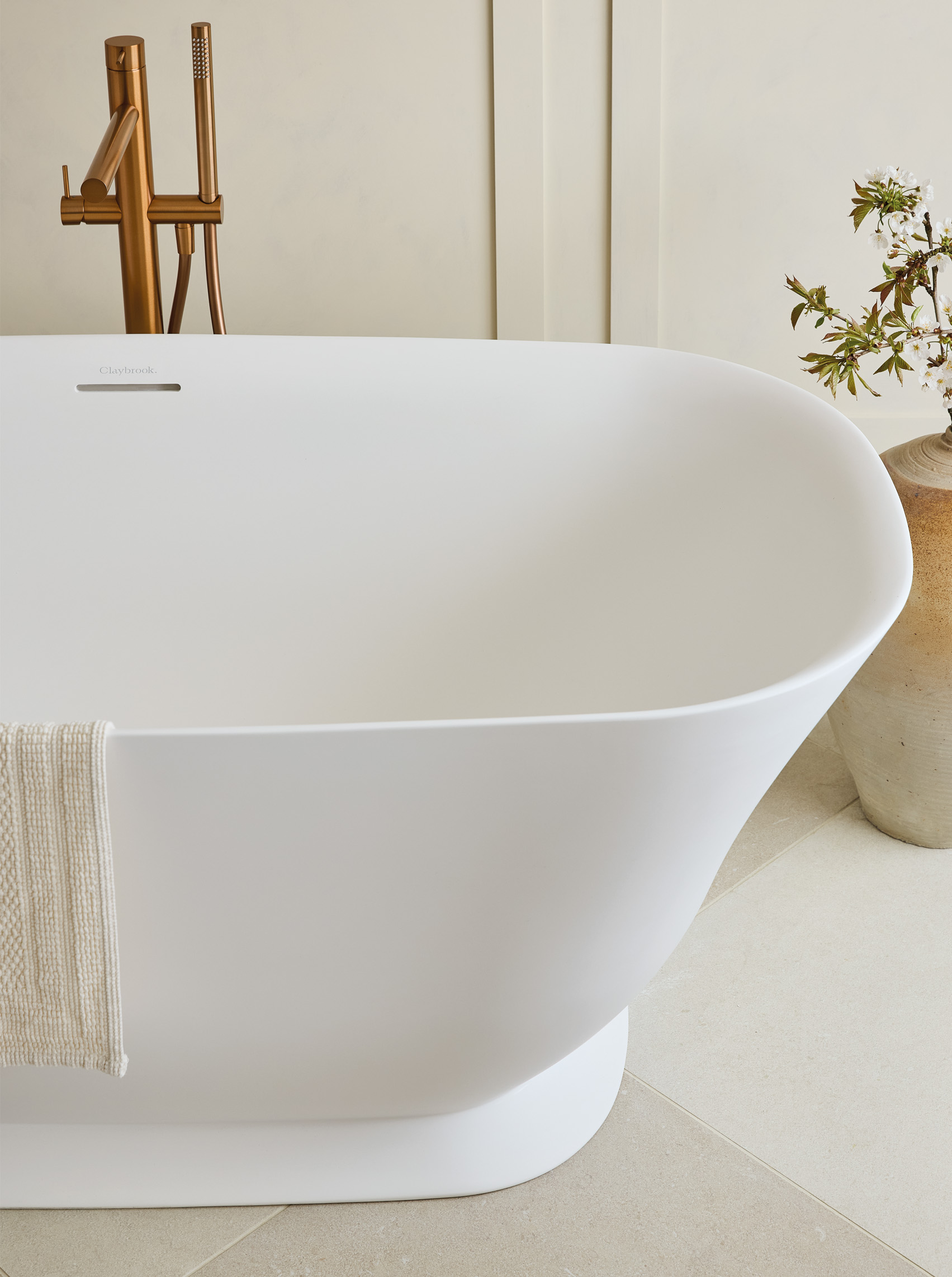 Imbue MarbleForm Composite Stone Bath
