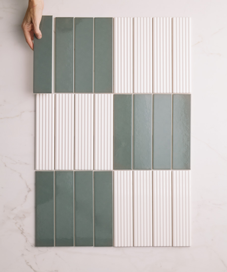 Corrugation tiles