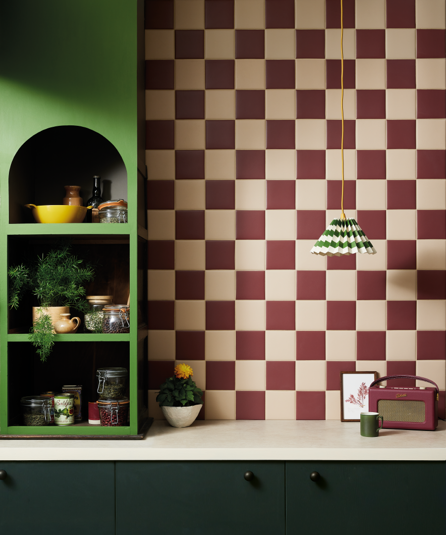 Kromatic wall and floor tiles